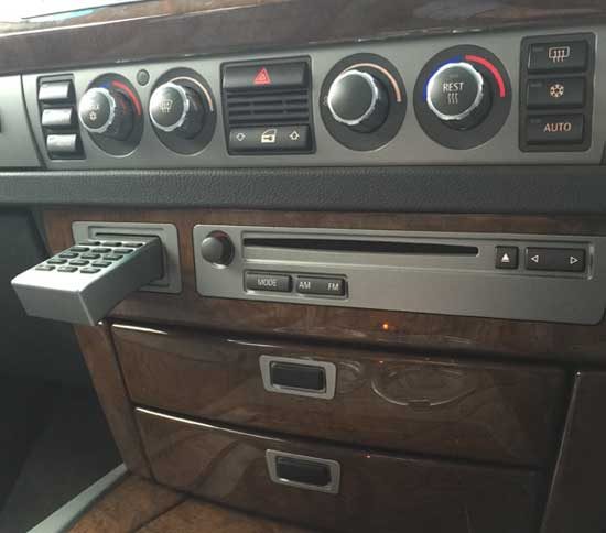 Panel de aire acondicionado del carro, foto de referencia